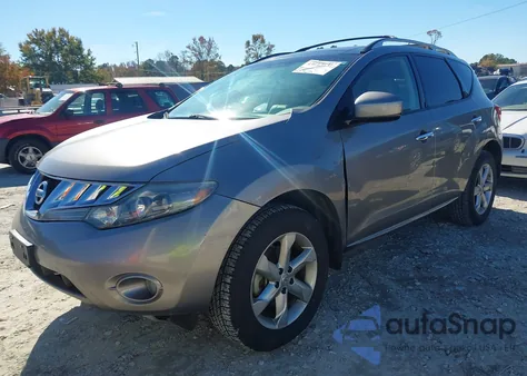 2009 Nissan Murano Sl z USA, uszkodzony, nr VIN JN8AZ18U89W104208